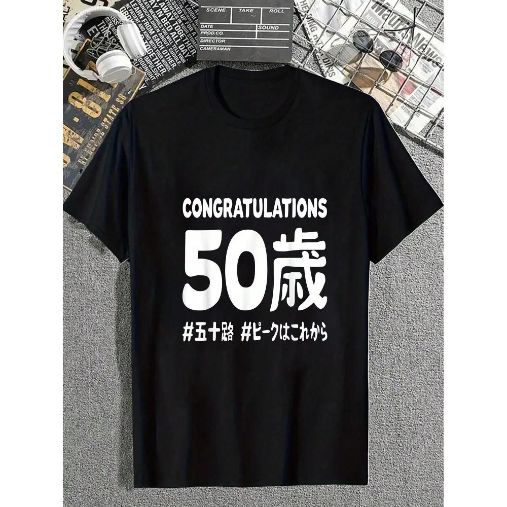 Mens Fashion Hashtags - 100 Percent Cotton T-Shirt 50th Birthday