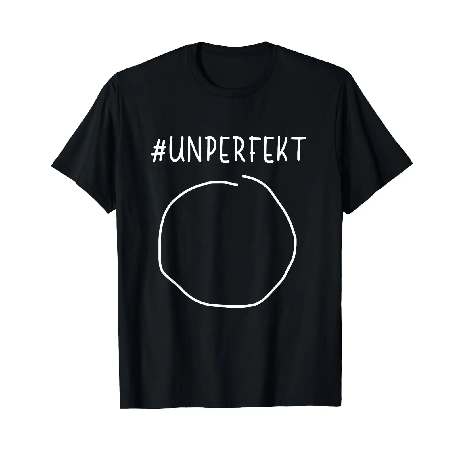 Mens Fashion Hashtags - Imperfect Hashtag Circle Statement T Shirt