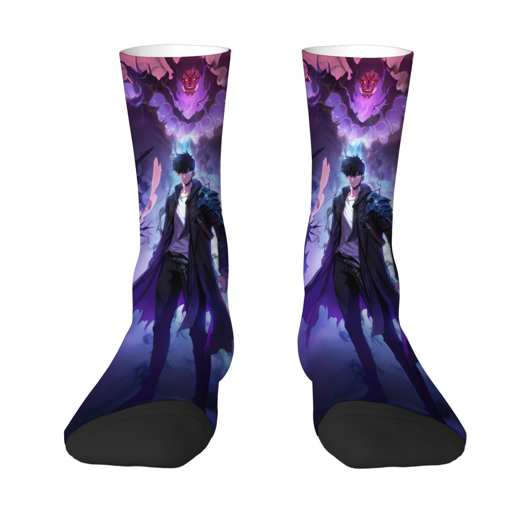 Mens Fashion Style Images - Cartoon Shadow Style King Print Men's
