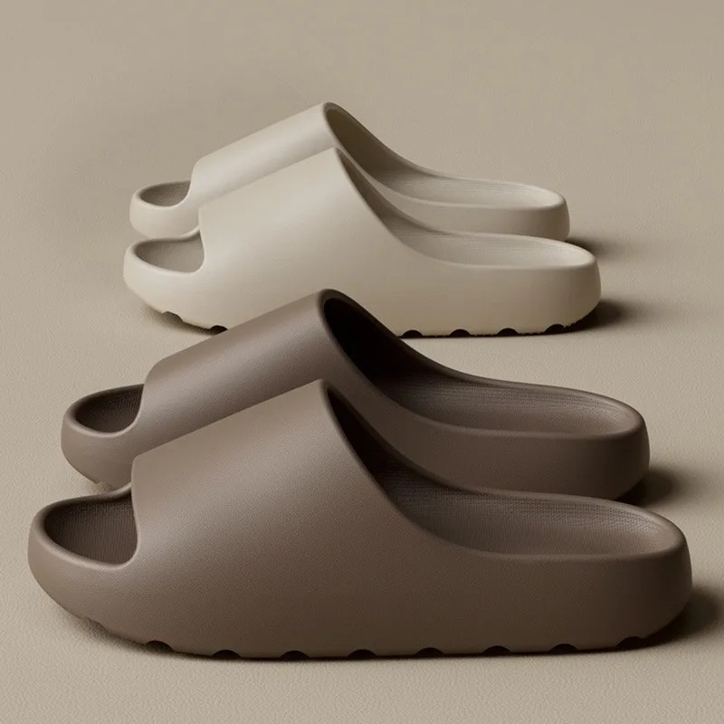 Mens Fashion Sandals - Coconut Slippers Cloud Thick-soled Sandals Summer