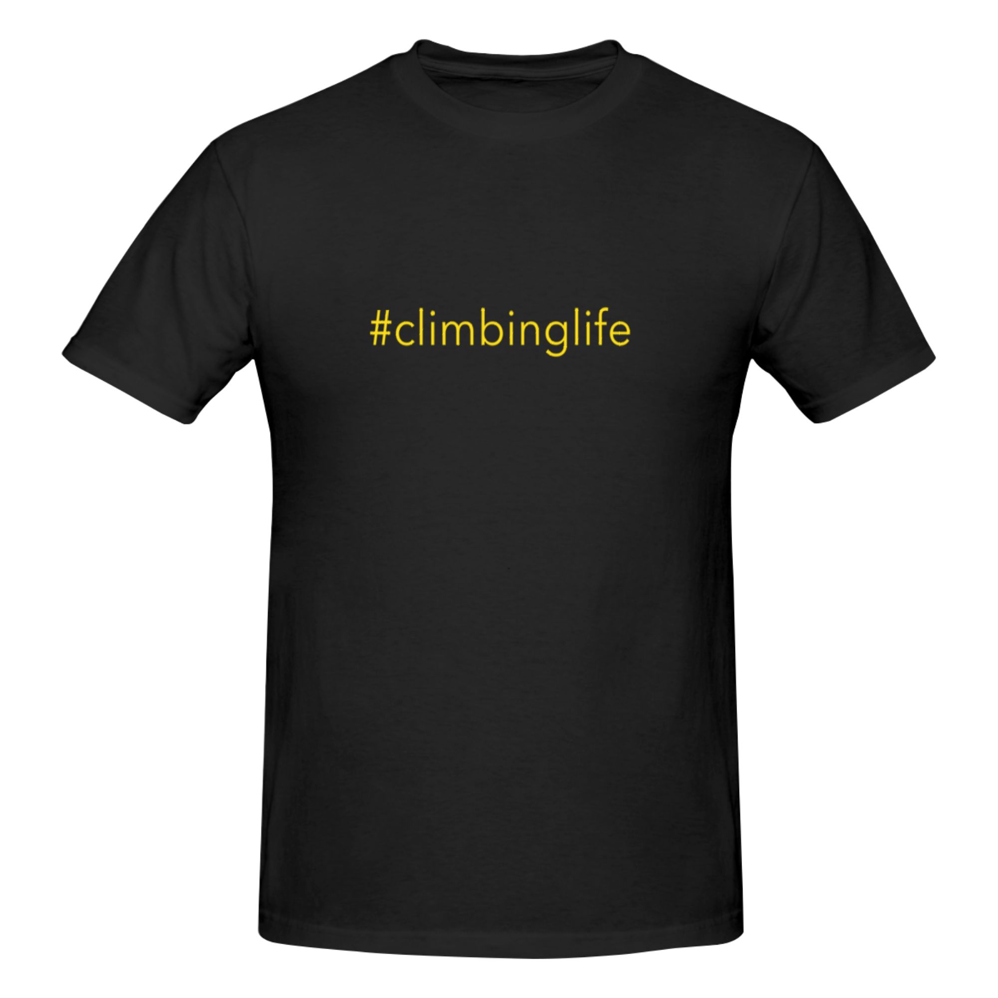 Mens Fashion Hashtags - Funny Hashtag Climbing Promotion Men's Printed