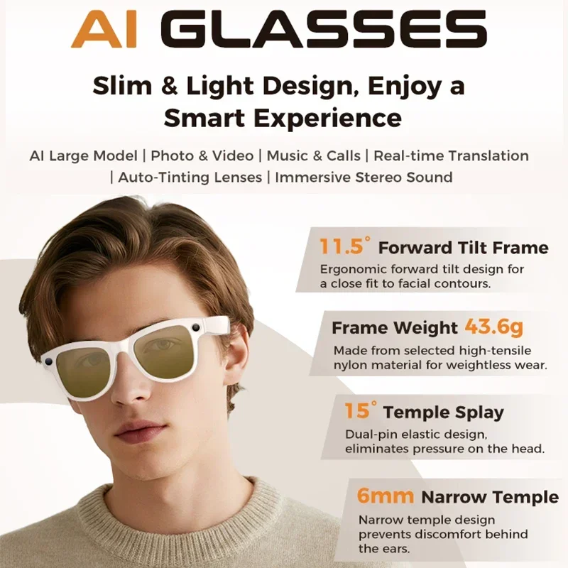 2026 New AI Smart Glasses with - đánh giá và giá Men'S Fashion Glasses 2026