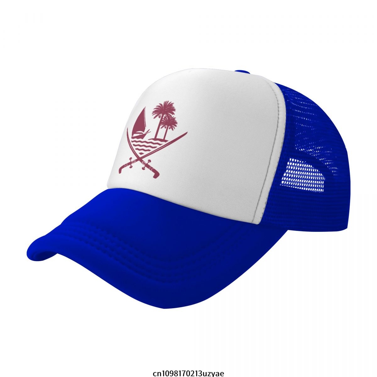 Emblem Of Qatar Mesh Baseball  - đánh giá và giá Men'S Fashion Qatar