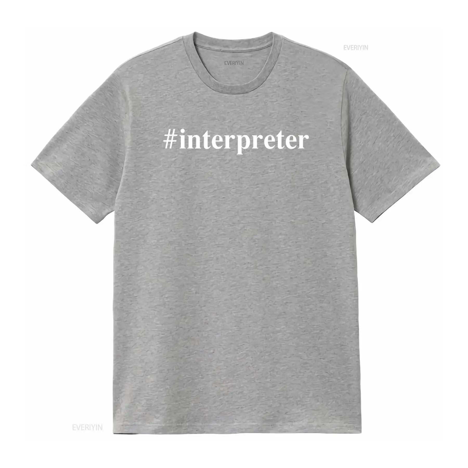 Interpreter T Shirt for Lingui - đánh giá và giá Mens Fashion Hashtags