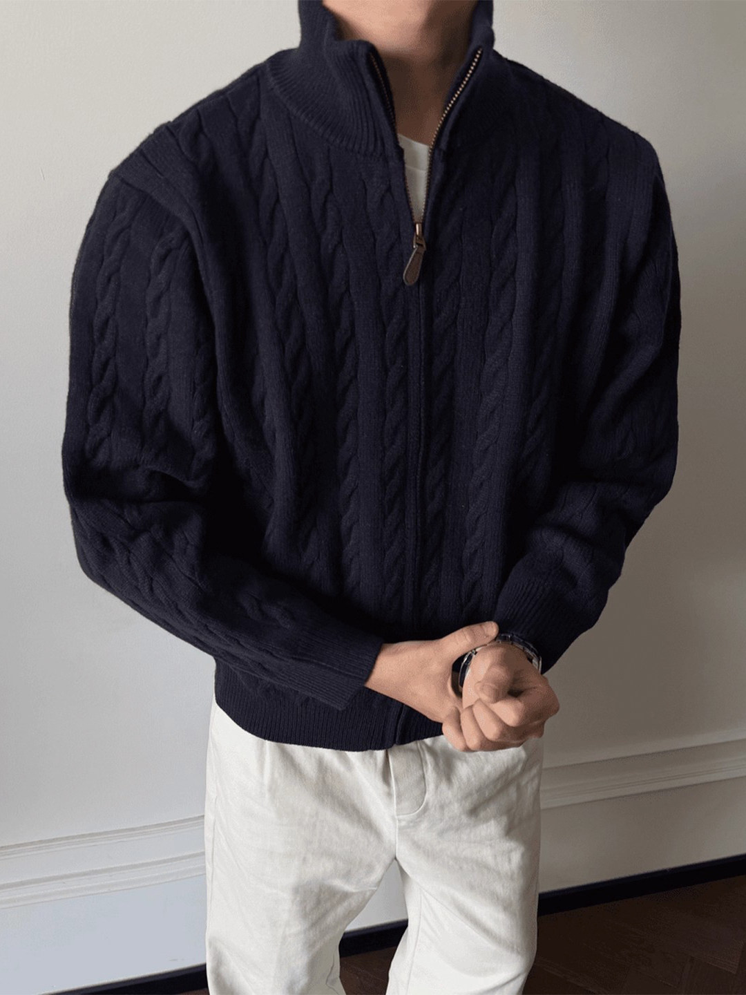 Fur Collar Pullovers Anime Men - đánh giá và giá Mens Fashion Style Images
