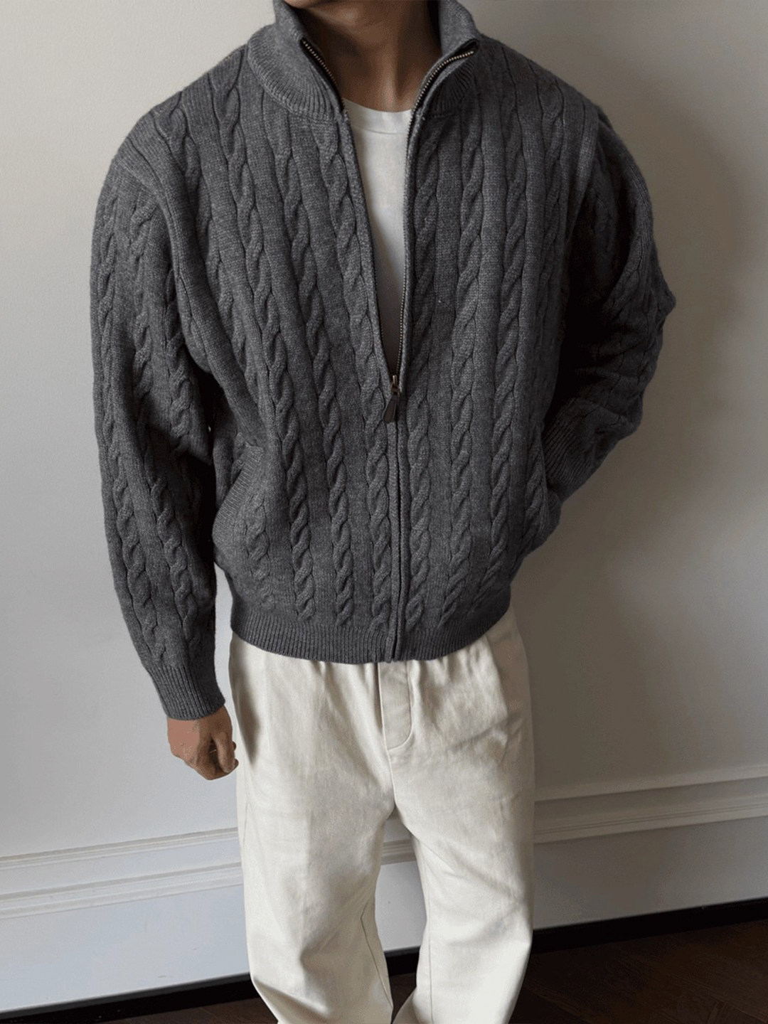Fur Collar Pullovers Anime Men - đánh giá và giá Mens Fashion Style Images