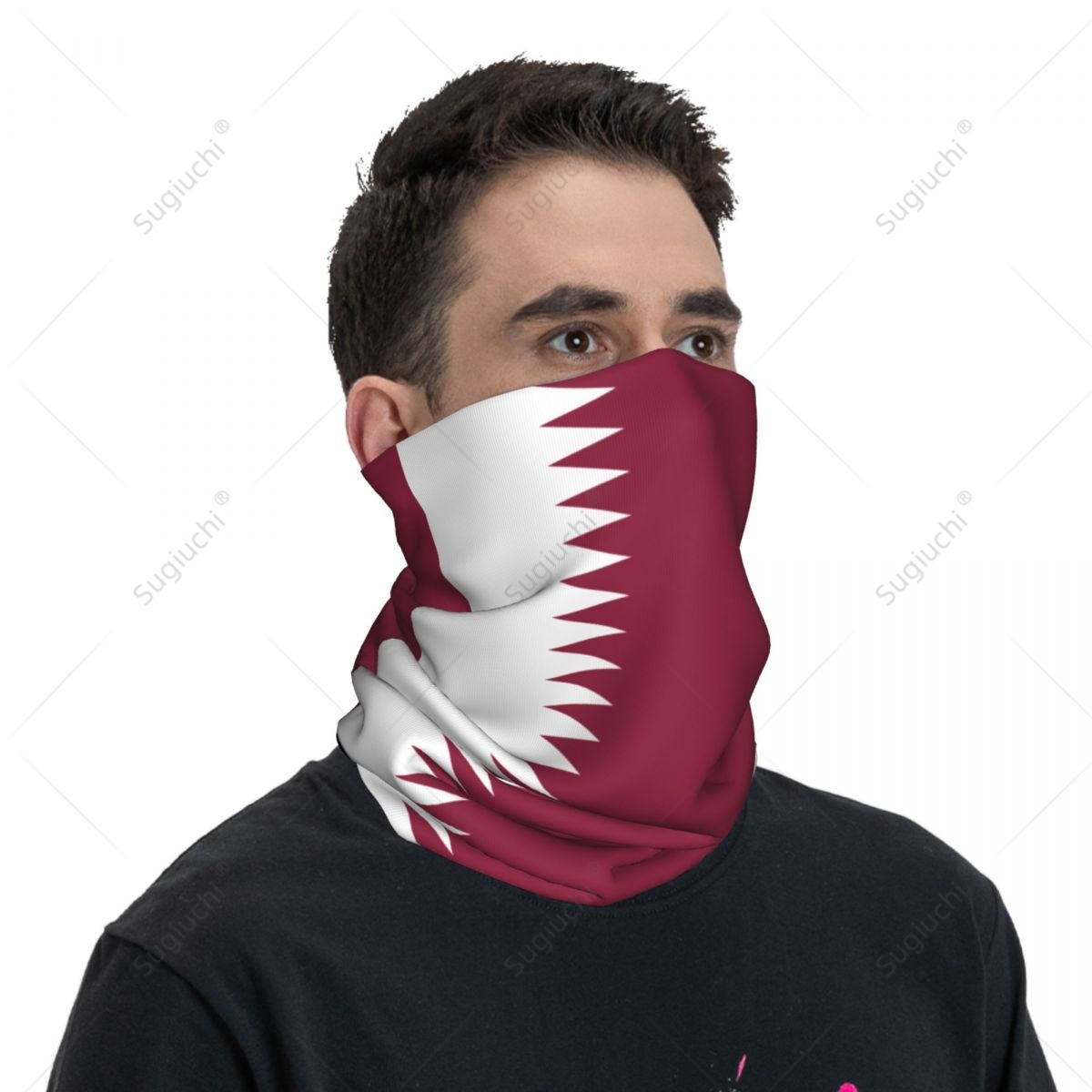 Unisex Qatar Flag Neckerchief  - đánh giá và giá Men'S Fashion Qatar