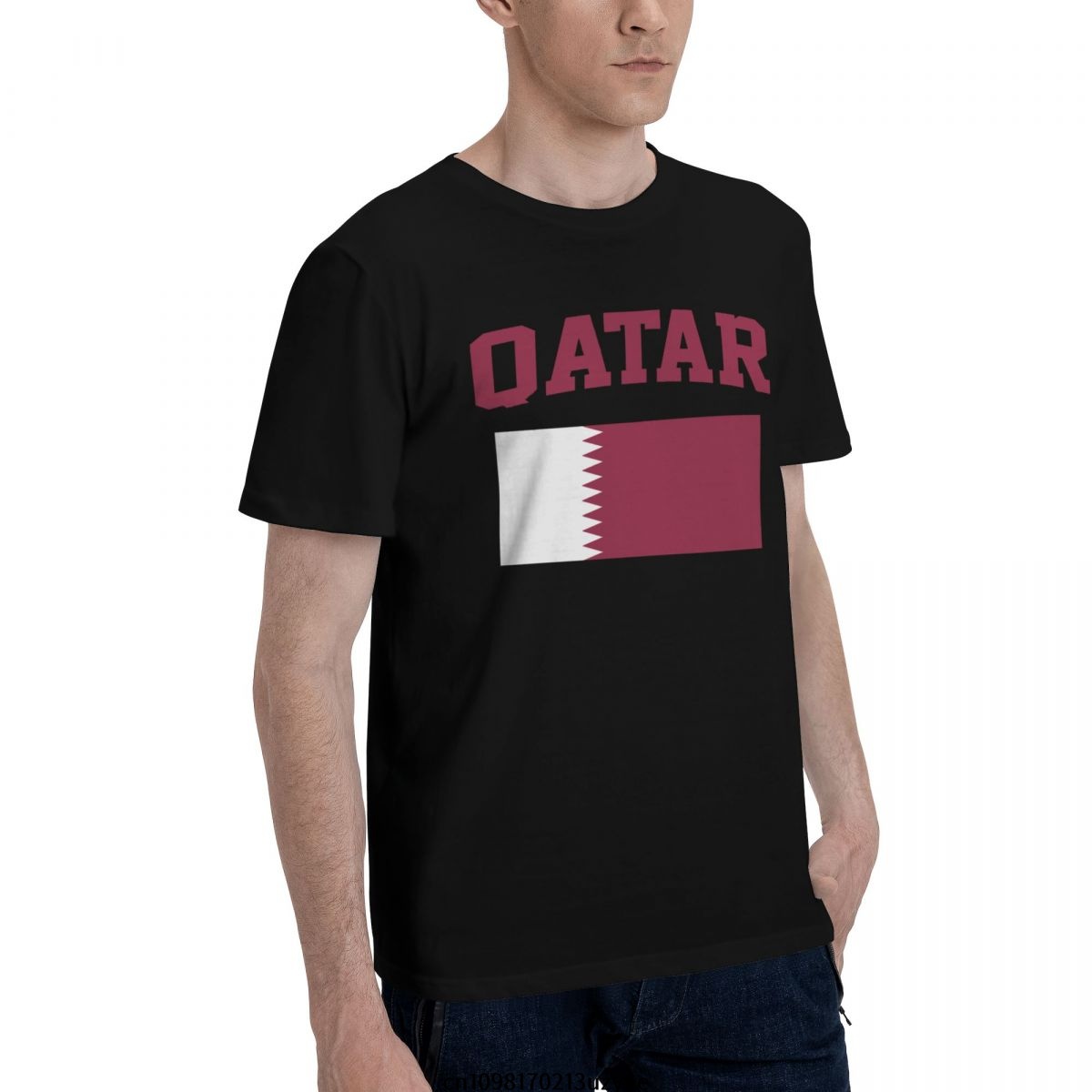 Qatar Flag T Shirt Men Fashion - đánh giá và giá Men'S Fashion Qatar