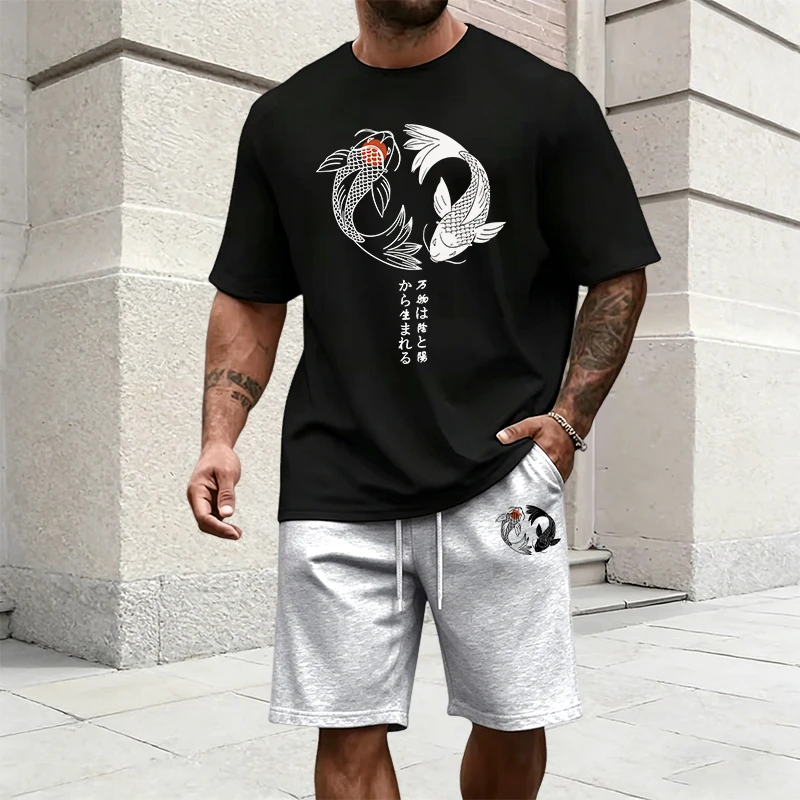 Japanese Yinyang Pattern Men's - đánh giá và giá Mens Fashion Urban