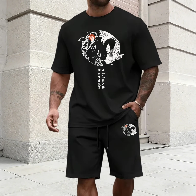 Japanese Yinyang Pattern Men's - đánh giá và giá Mens Fashion Urban