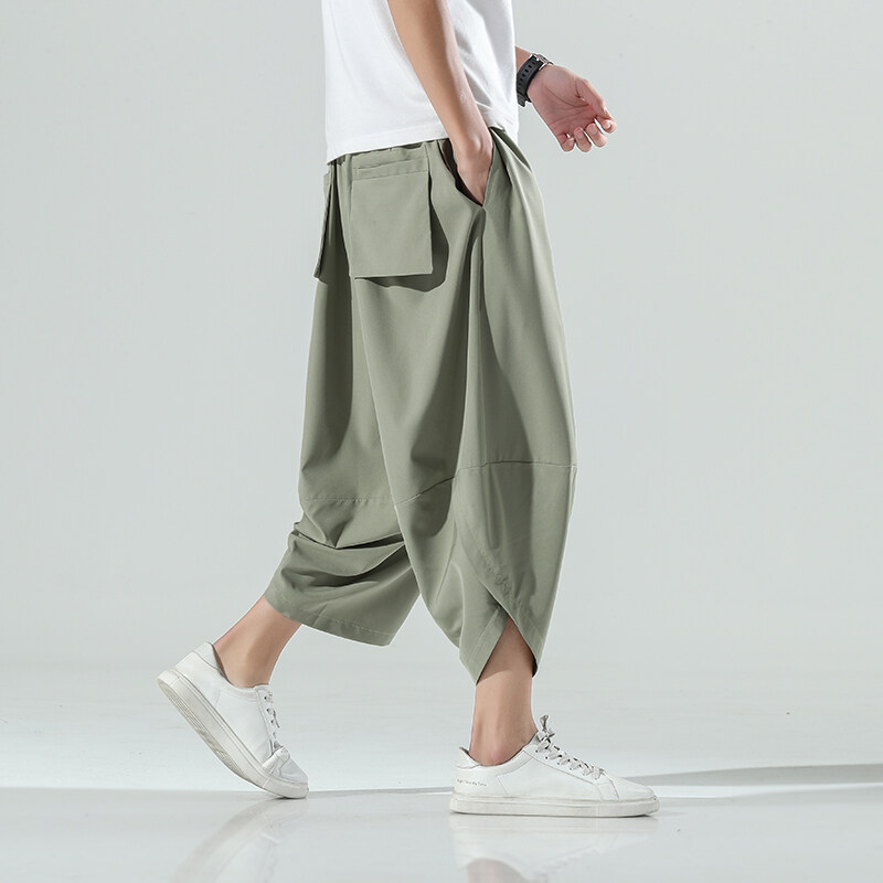 2025 Summer Men Chinese Style  - đánh giá và giá Men'S Fashion Pants 2025