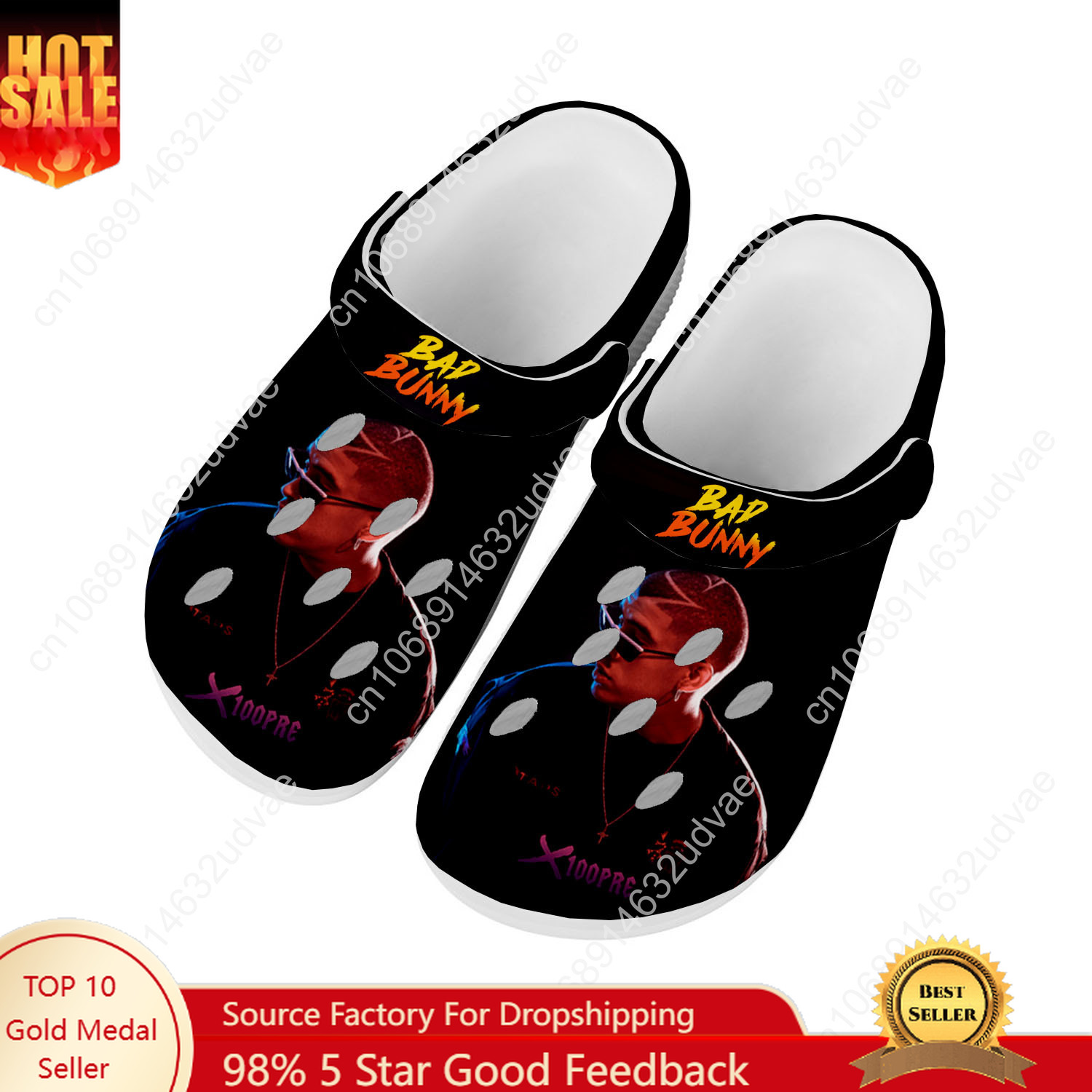 Bad Bunny Water Shoes Men Wome - đánh giá và giá Mens Fashion Sandals