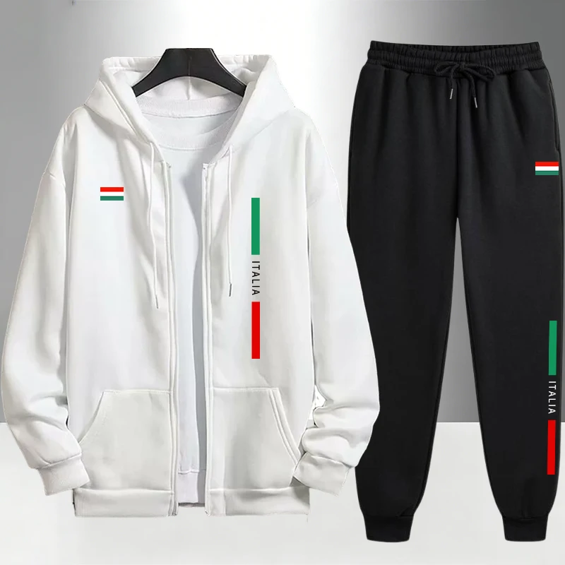Italy Fashion Men's Set Zipper - đánh giá và giá Mens Fashion Urban