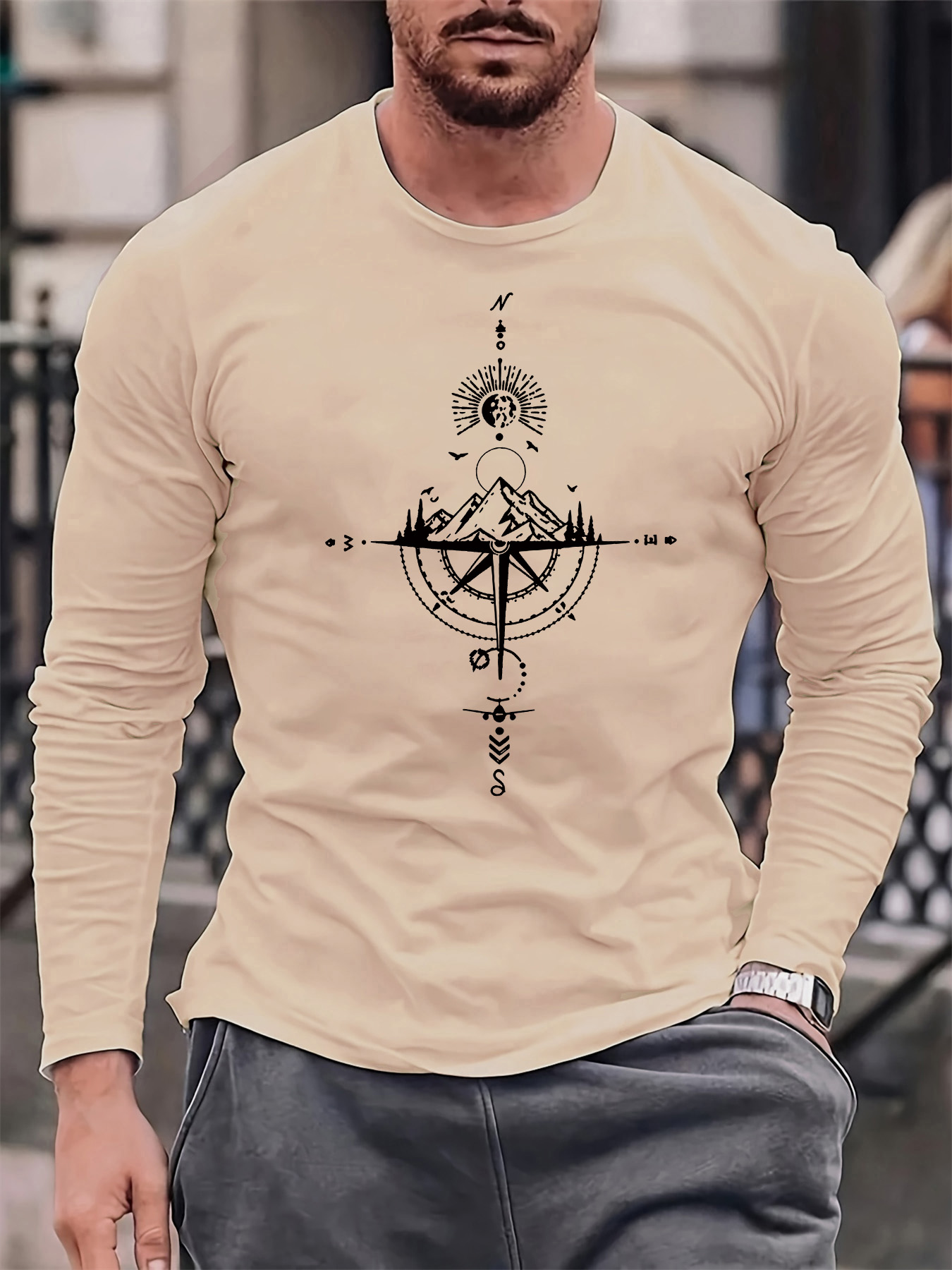 100% pure cotton men's long sl - đánh giá và giá Men'S Fashion 2025