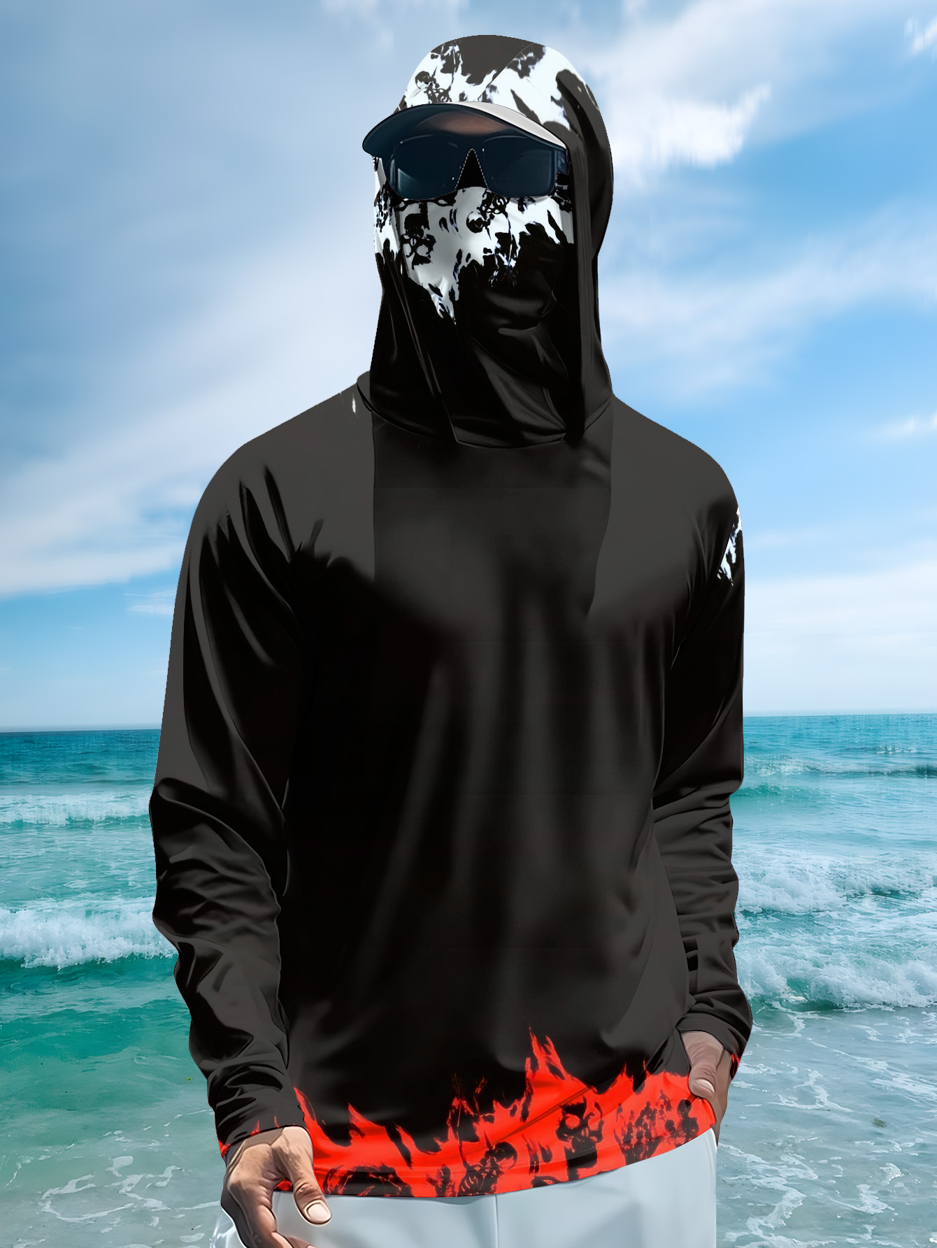 Men Hood Fishing Shirt long sl - đánh giá và giá Men'S Fashion 2025