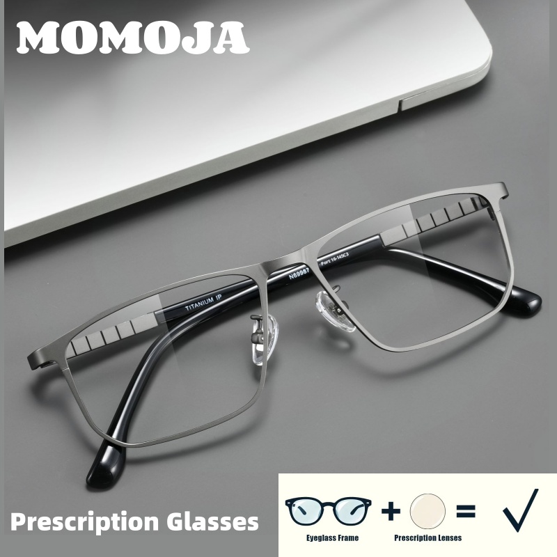 MOMOJA 2026 Titanium Alloy Squ - đánh giá và giá Men'S Fashion Glasses 2026