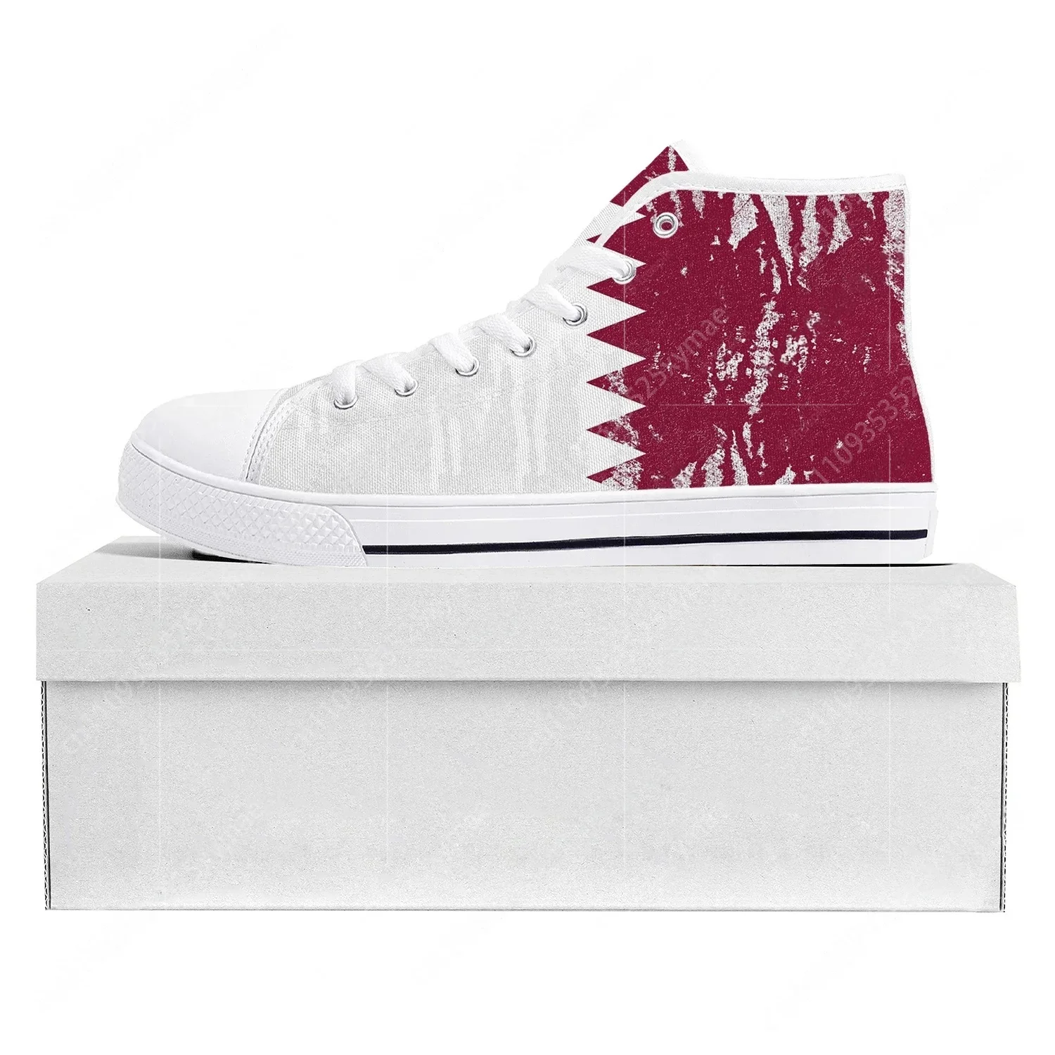 Qatar Flag High Top High Quali - đánh giá và giá Men'S Fashion Qatar