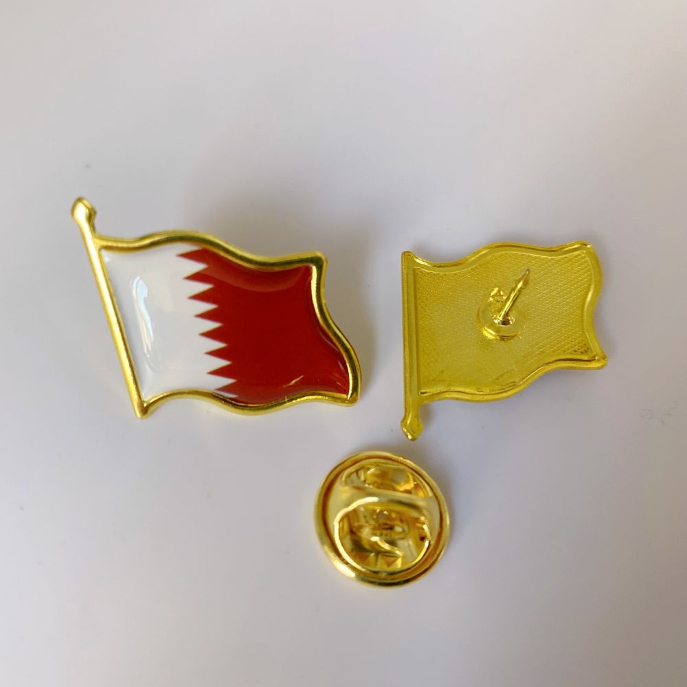 Qatar Flag Lapel Pin - Enamel  - đánh giá và giá Men'S Fashion Qatar