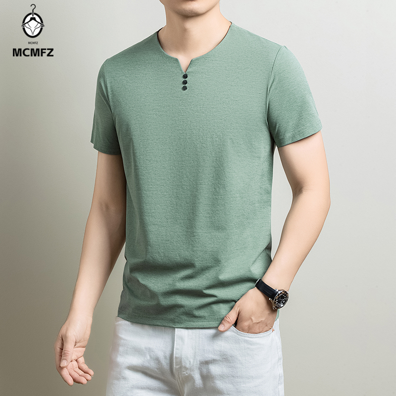 Mens Basic Henley T Shirt Comf - đánh giá và giá Men'S Fashion 2025