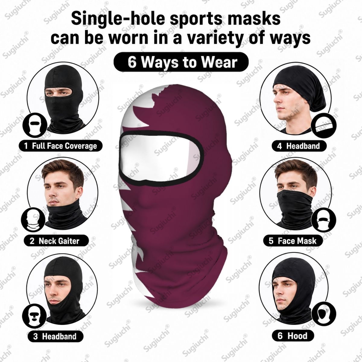 Qatar Cycling Balaclava Full F - đánh giá và giá Men'S Fashion Qatar