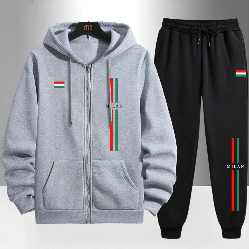 2026 Italy Printed Men's Set Z - đánh giá và giá Mens Fashion Urban