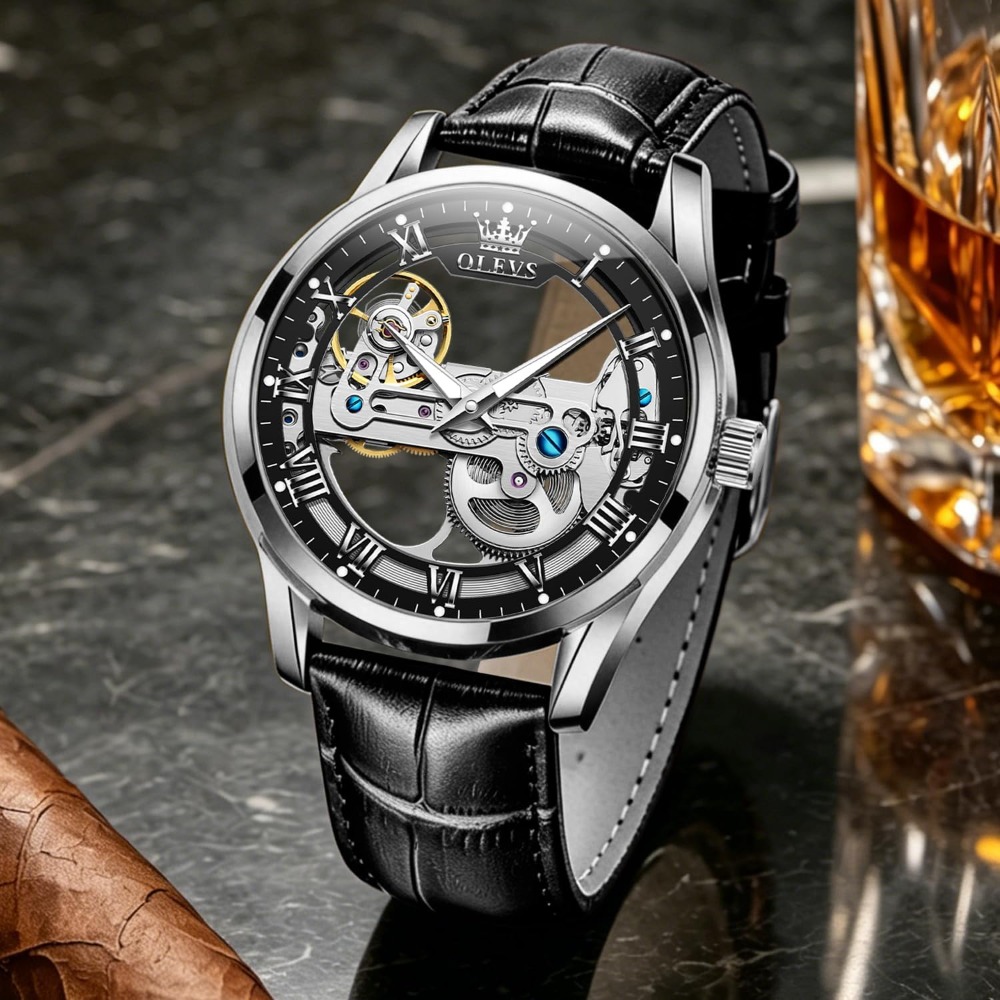 Automatic Skeleton Watch for M - đánh giá và giá Mens Fashion Style Images